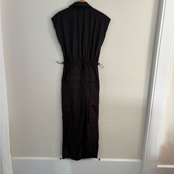 Pistola Jade Nylon Jumpsuit in Black - Size XS - Picture 9 of 9